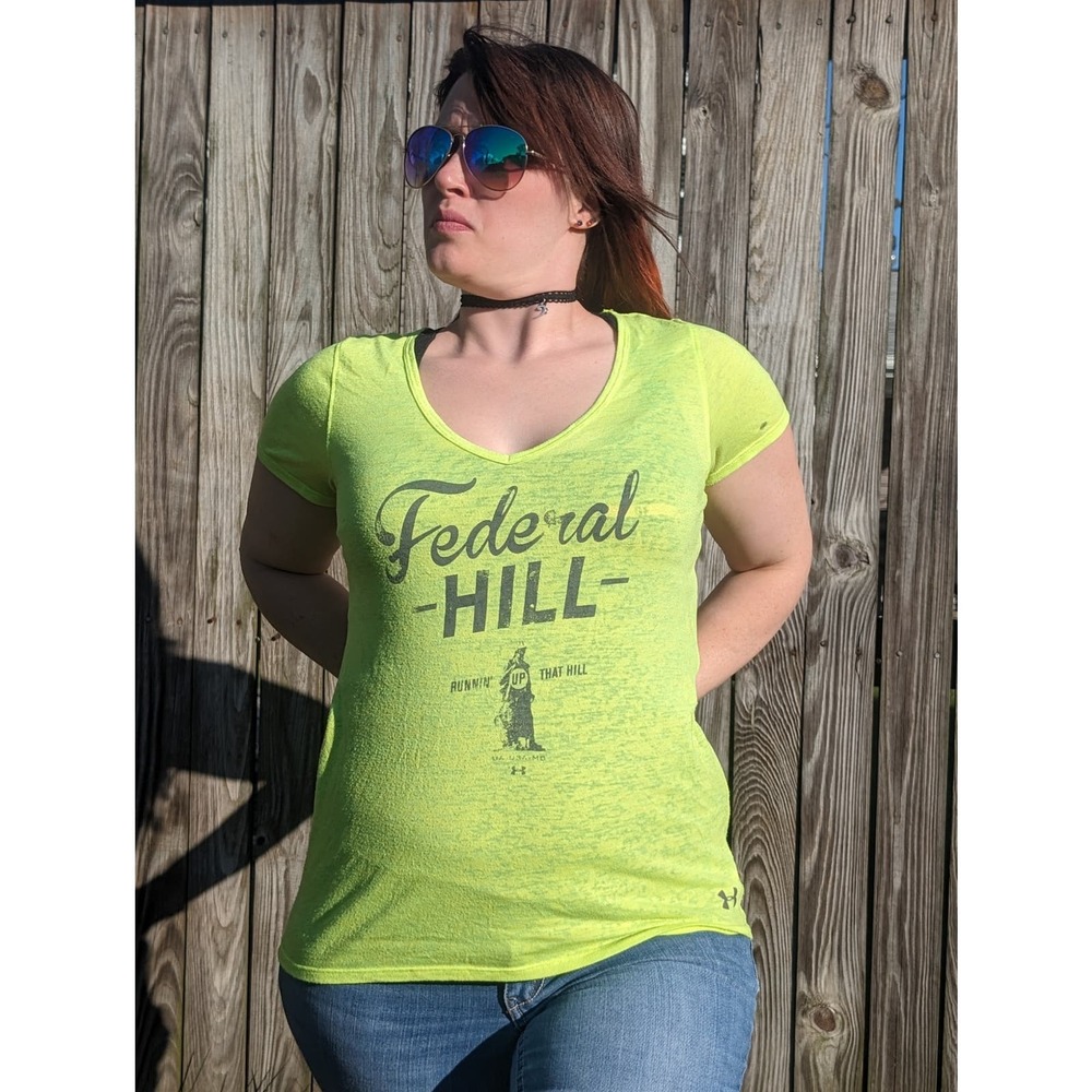 Under Armour Ladies M Neon Federal Hill Baltimore Shirt